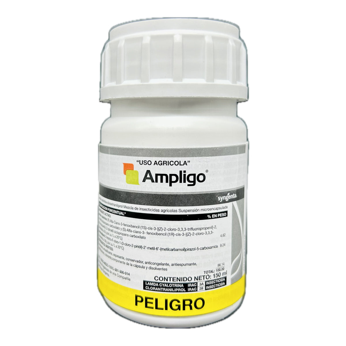 Ampligo Insecticida Lambdacyalotrina Clorantraniliprol 150ml
