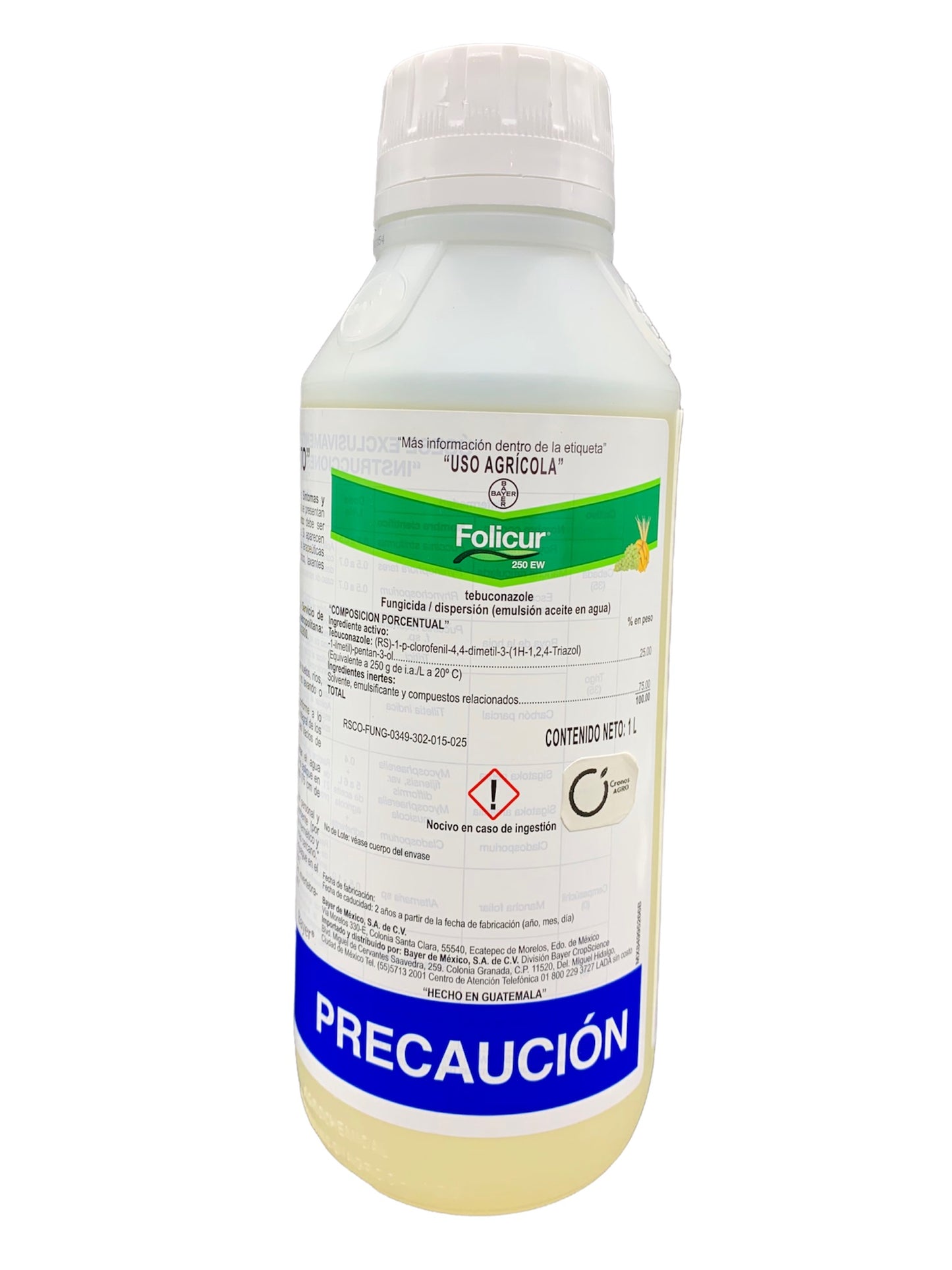Folicur 250 Ew Fungicida Tebuconazole 1 Litro