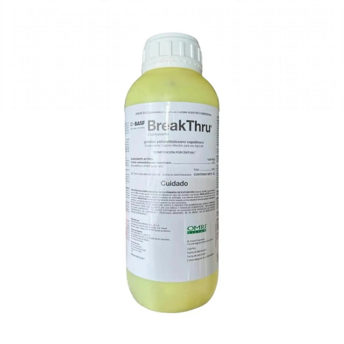 Break Thru Coadyuvante 1 litro Omri Basf
