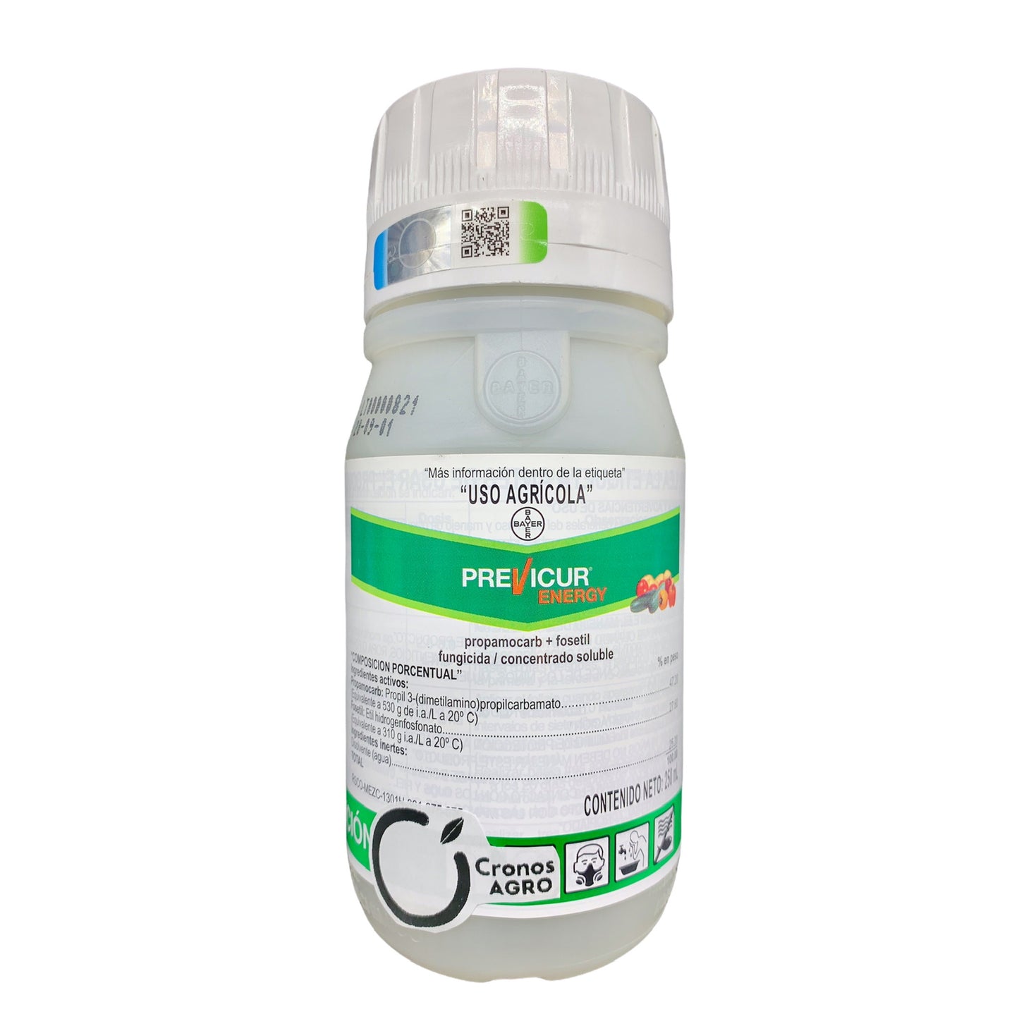 Previcur Energy 840 SL Fungicida Sistémico con Fosetil + Propamocarb 250 ml Bayer