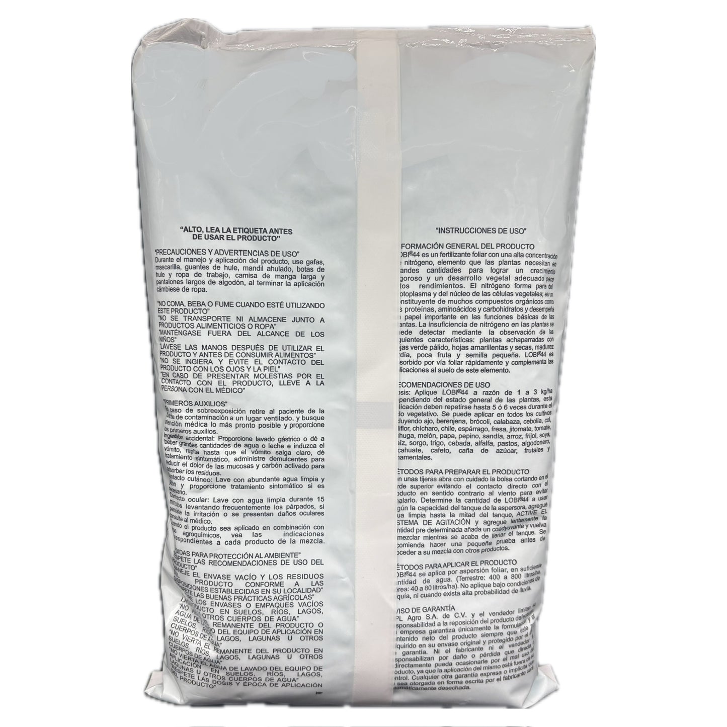 Lobi 44 Nutriente Foliar Crecimiento Vigoroso Desarrollo Vegetal 1 kg