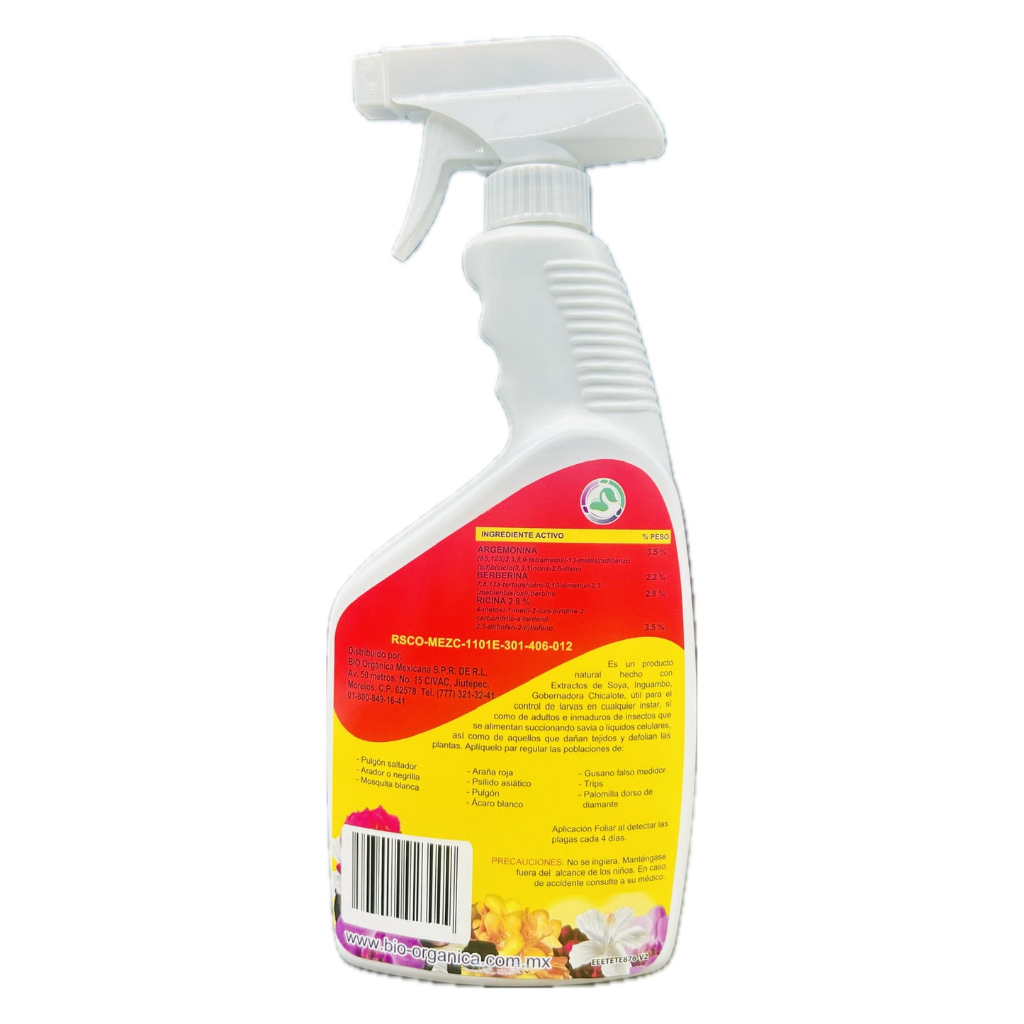 Biodi Plus Insecticida organico listo para usar 700 ml