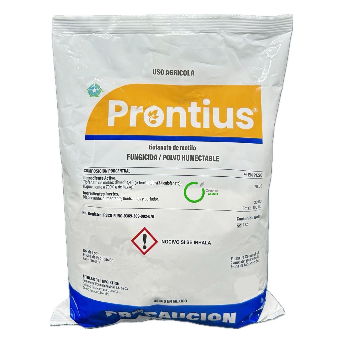 Prontius Fungicida Sistémico y de Contacto 1 Kg