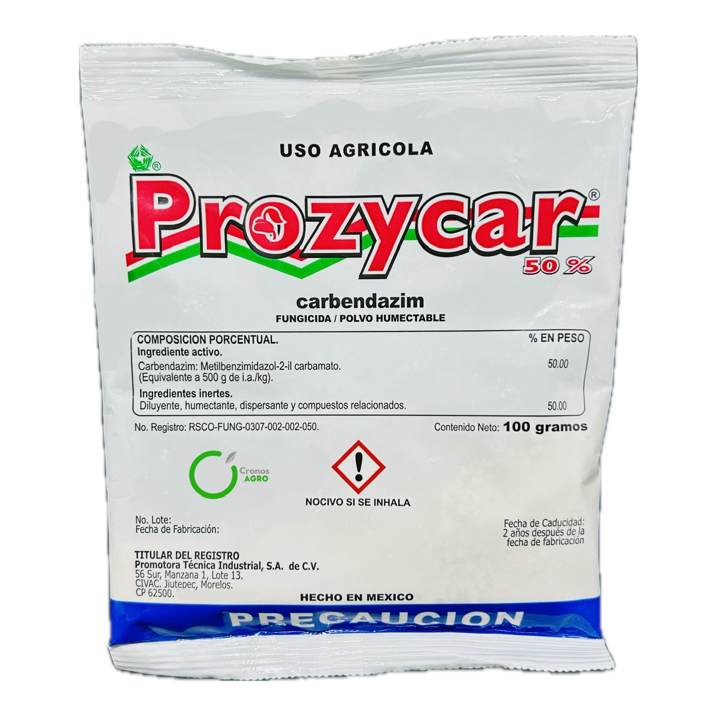 Prozycar 50 Fungicida Carbendazim 100 Gramos