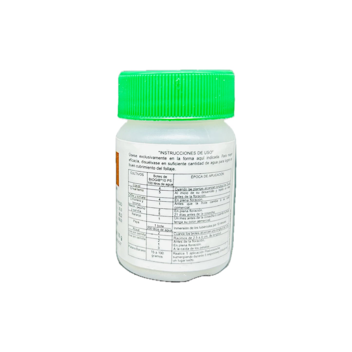 Biogib 10 PS Regulador de Crecimiento Vegetal 10 gramos
