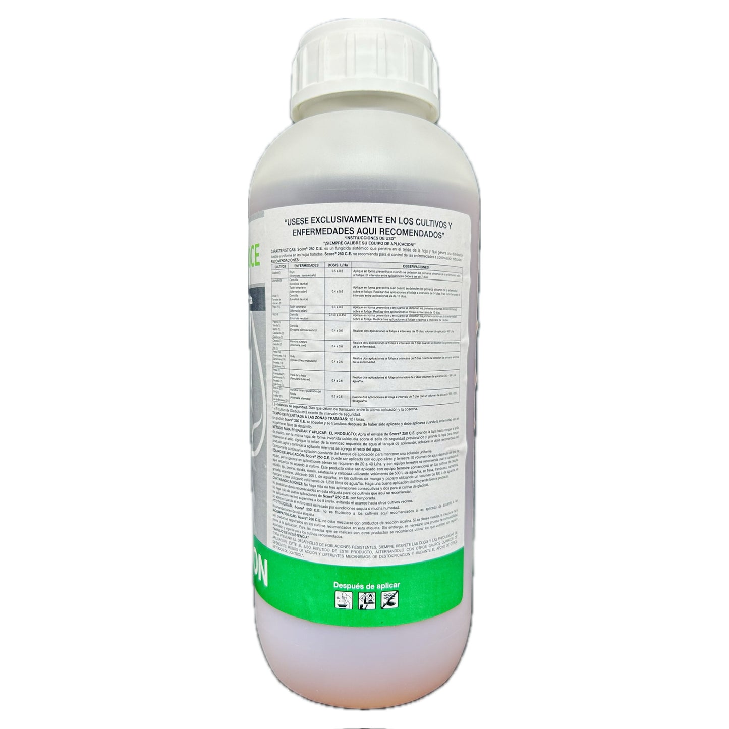 Score 250 Ce Fungicida Sistémico Difenoconazol 1 Litro