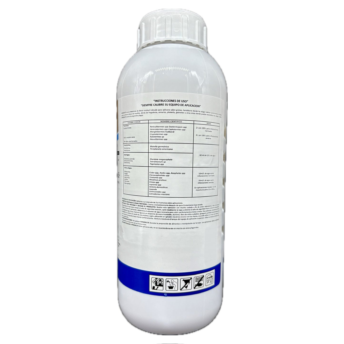Fiprodelta Fipronil Insecticida 1 LT – Insecticida de acción prolongada para plagas urbanas
