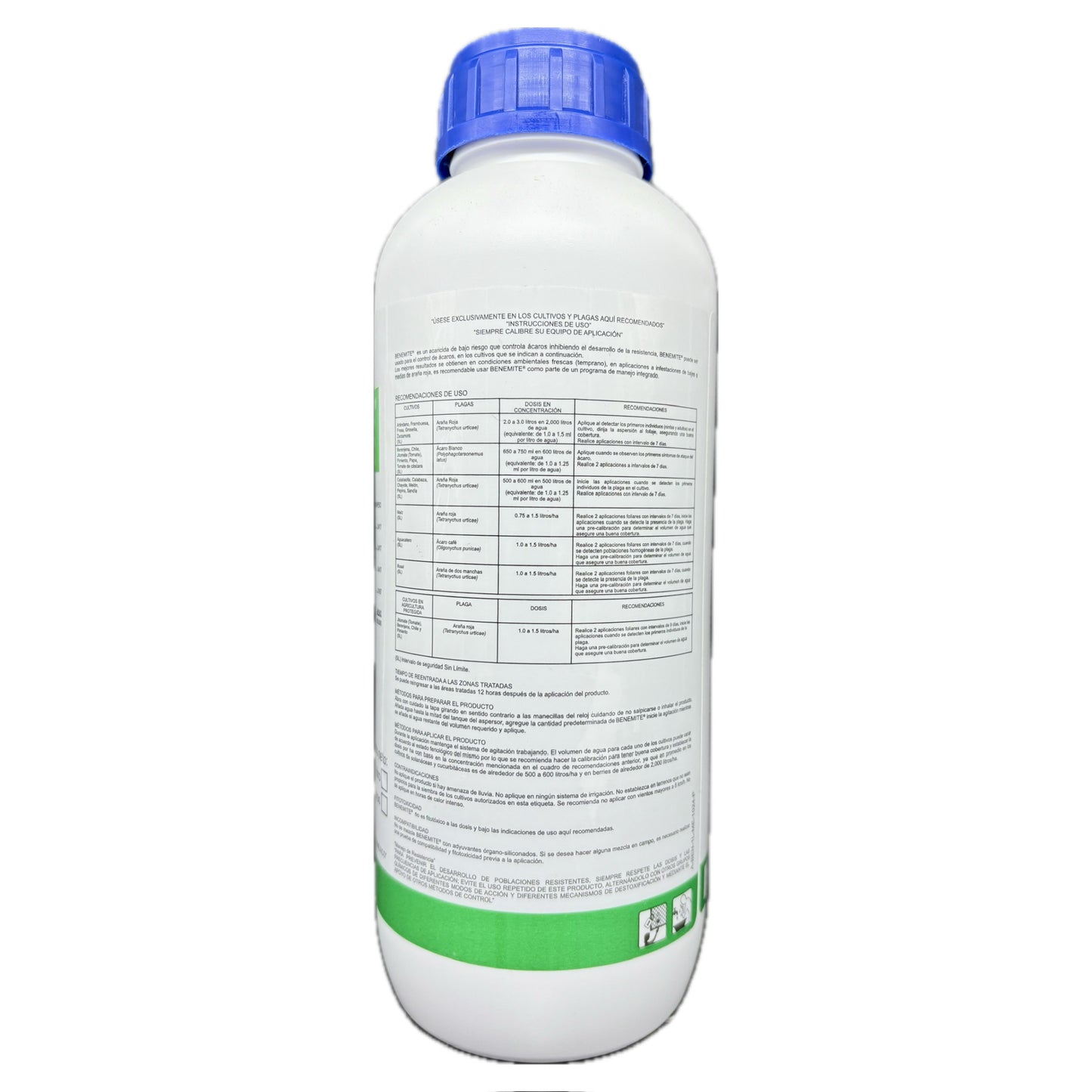 Benemite Acaricida Biorracional Ácaros Arañas 1 Litro