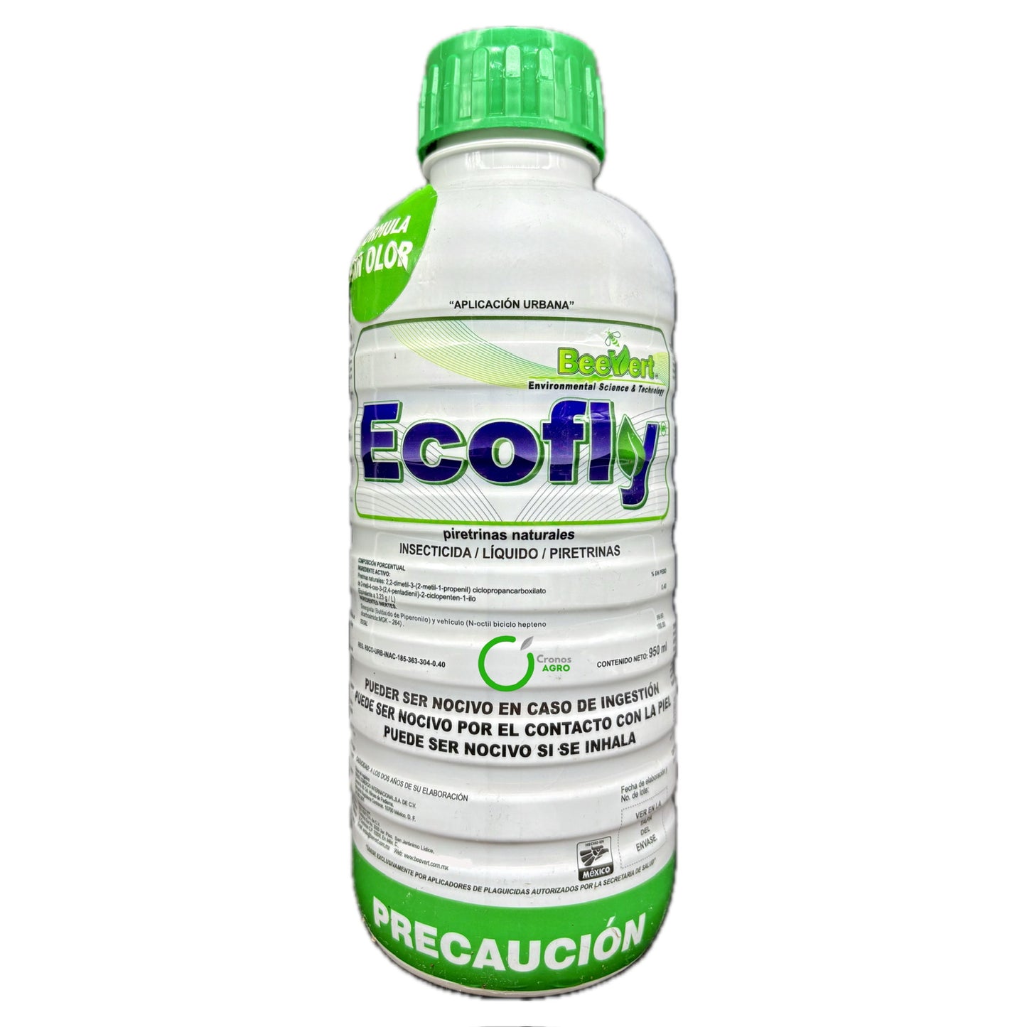 Ecofly Insecticida Urbano con Piretrinas Naturales Listo para Usar 950 ml