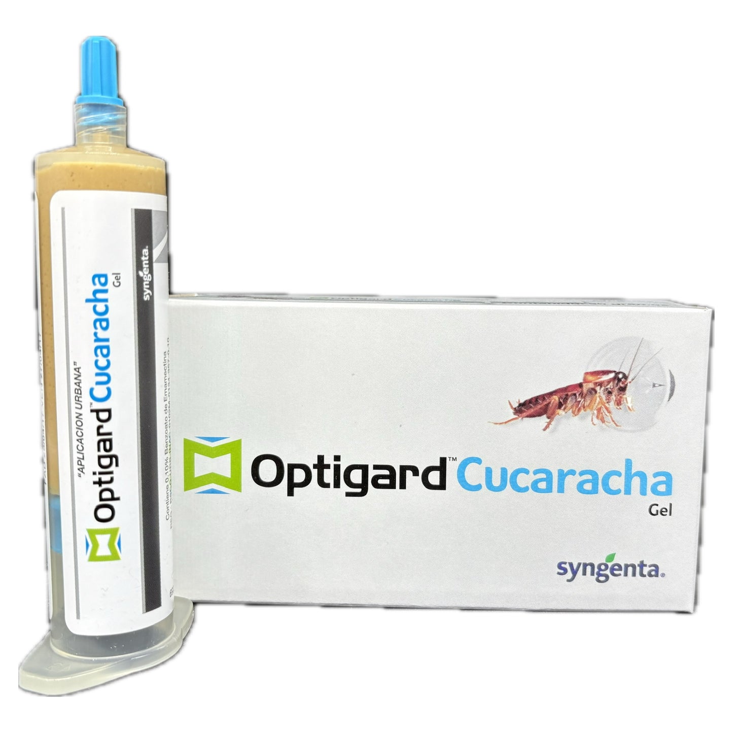 Optigard Cucaracha Gel 30gr Cebo Uso Urbano Jeringa Syngenta