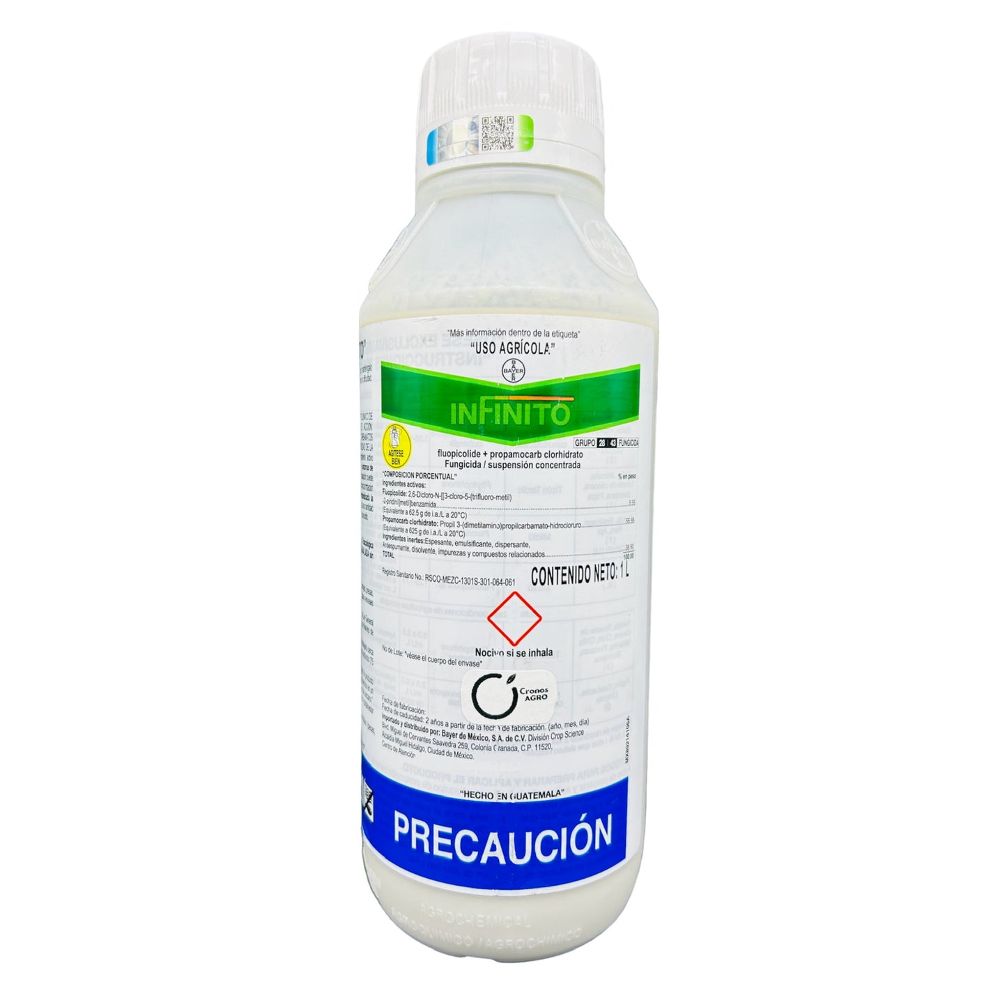 Infinito 1lt Fungicida Fluopicolide Propamocarb Bayer
