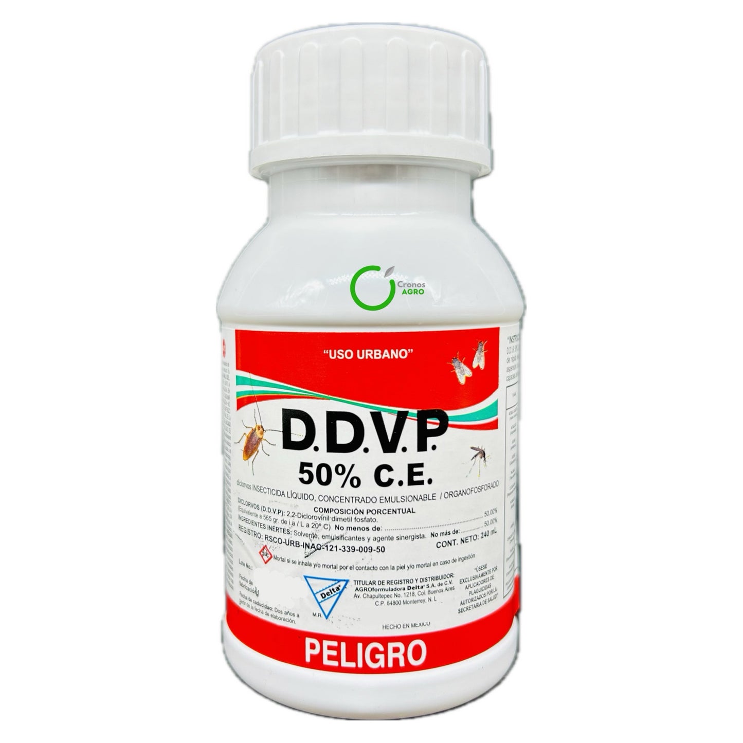 DDVP 50% CE Insecticida con Diclorvos 50% 240 ml