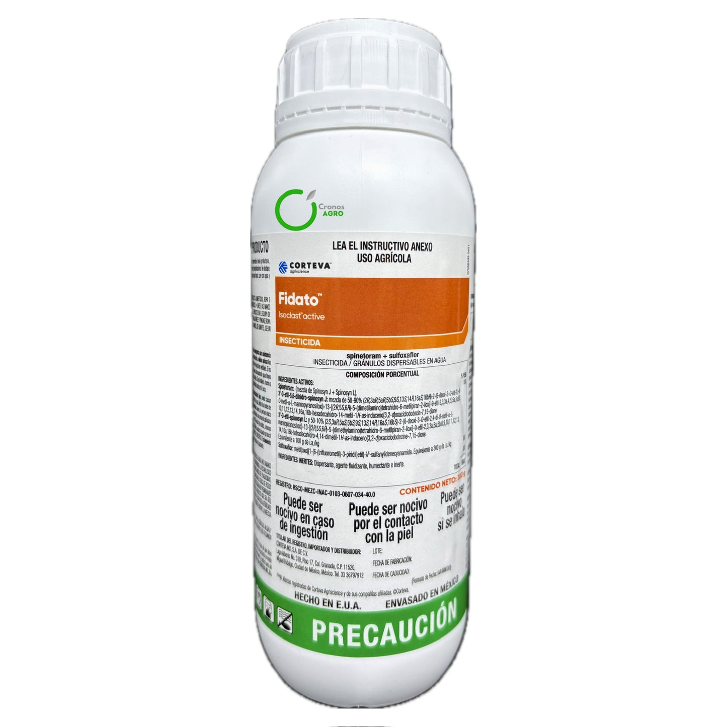 Fidato Insecticida Sulfoxaflor 30% + Spinetoram 10% Gránulos Dispersables 300 gr