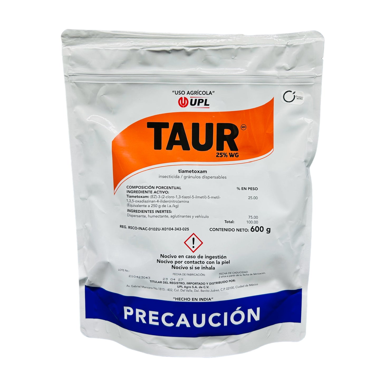 Taur Insecticida Tiametoxam 600 Gramos