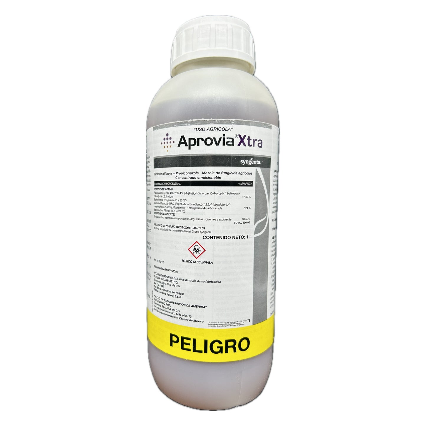 Aprovia Xtra Fungicida Benzovindiflupyr + Propiconazole 1 Lt