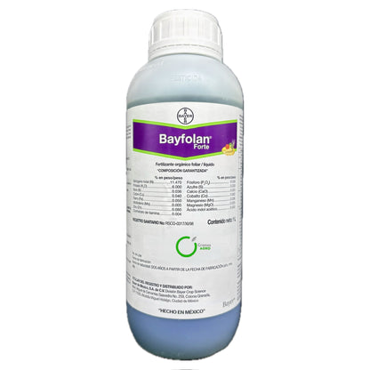 Bayfolan Forte Fertilizante Inorgánico Foliar NPK + Microelementos  1 Litro
