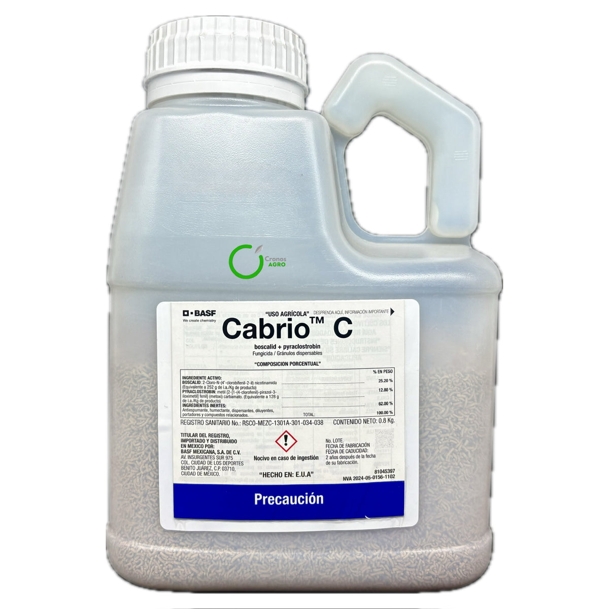 Cabrio® C Fungicida Boscalid + Piraclostrobina Gránulos Dispersables 800 gr
