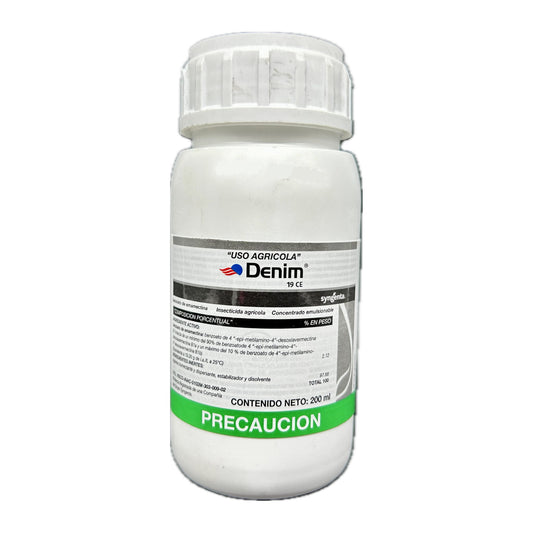 Denim 19 Ce Insecticida Benzoato De Emamectina 200 Ml