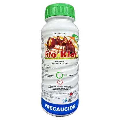 Fitoklor Insecticida En Polvo Control De Hormiga 800 Gr