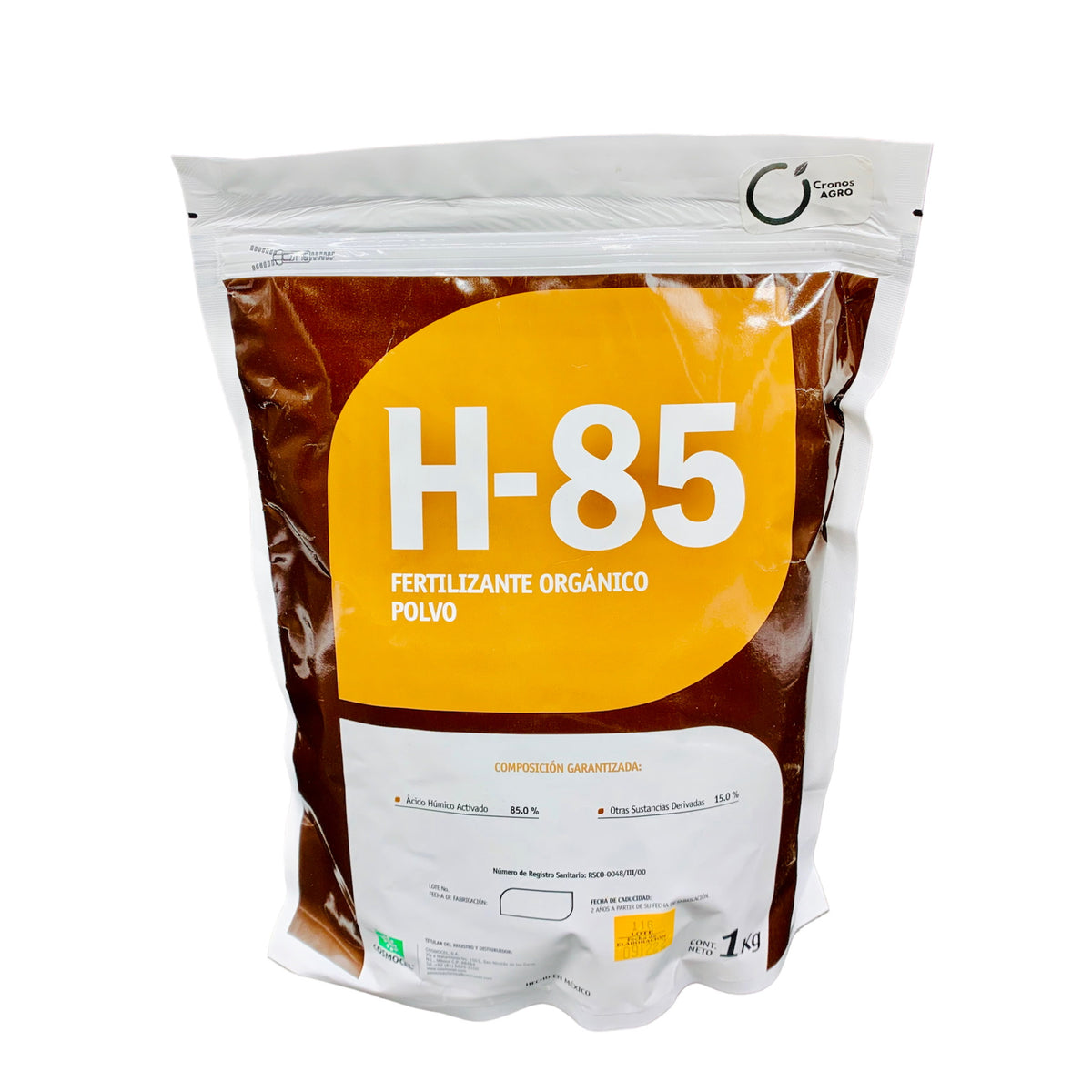 H-85 Acid.os Humicos Y Fulvicos Polvo Soluble Al 85% 1 Kg