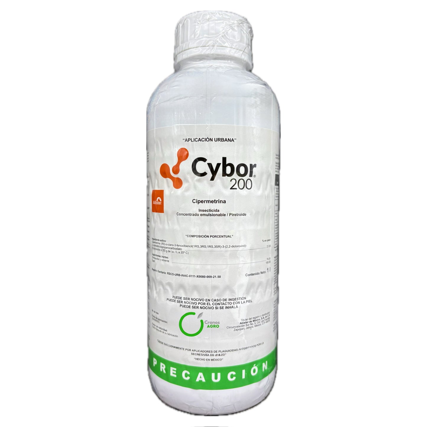 Cybor 200 Insecticida de Uso Urbano con Cipermetrina 21.5% 1 Litro
