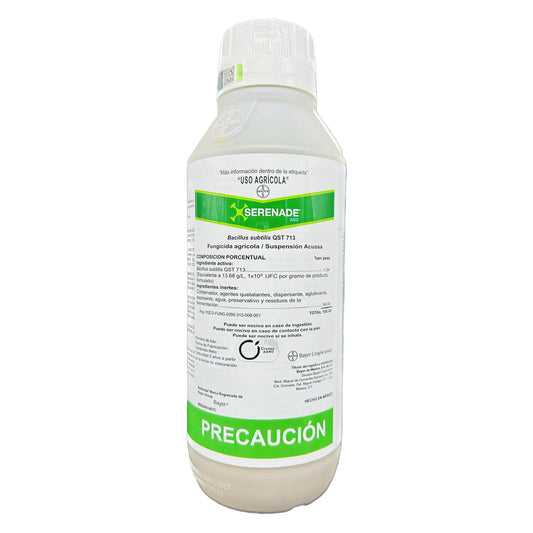 Serenade Aso Fungicida Biológico con Bacillus amyloliquefaciens QST 713 1 Litro