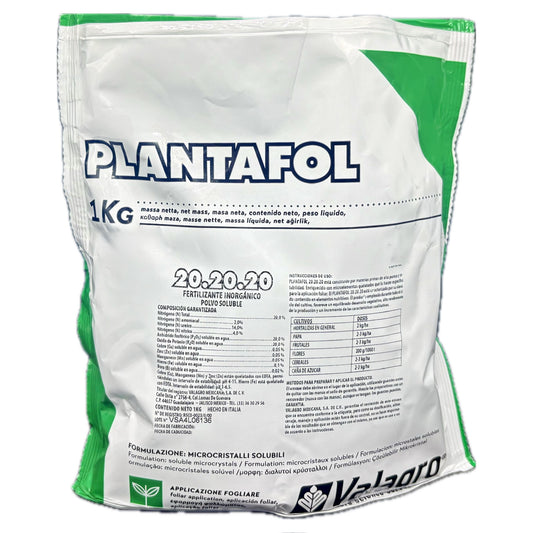 Plantafol 20.20.20 Fertilizante Triple 20 1 Kg
