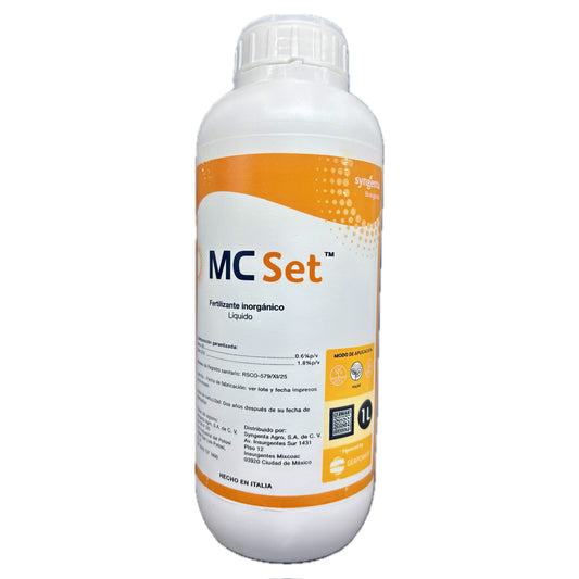 MC Set Fertilizante Foliar con Boro y Zinc para Floración y Cuajado 1 Litro