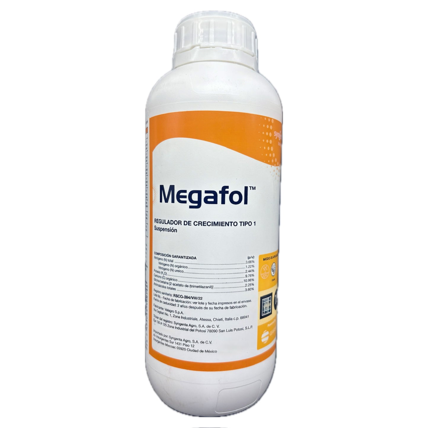 Megafol Bioestimulante Crecimiento Antiestres Vegetal 1 Lt.