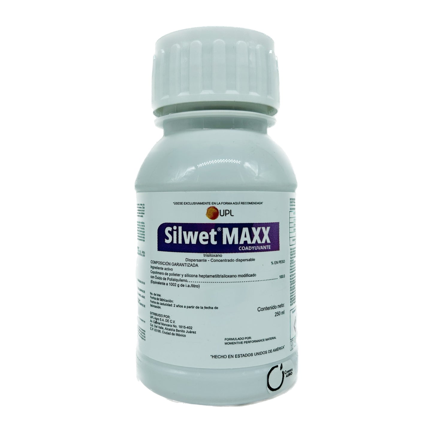 Silwet Maxx Coadyuvante Organosiliconado con Heptametiltrisiloxano 250 ml