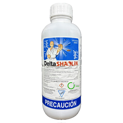 Delta Shaolin Insecticida de Amplio Espectro con Lambda Cyhalotrina 1 lt