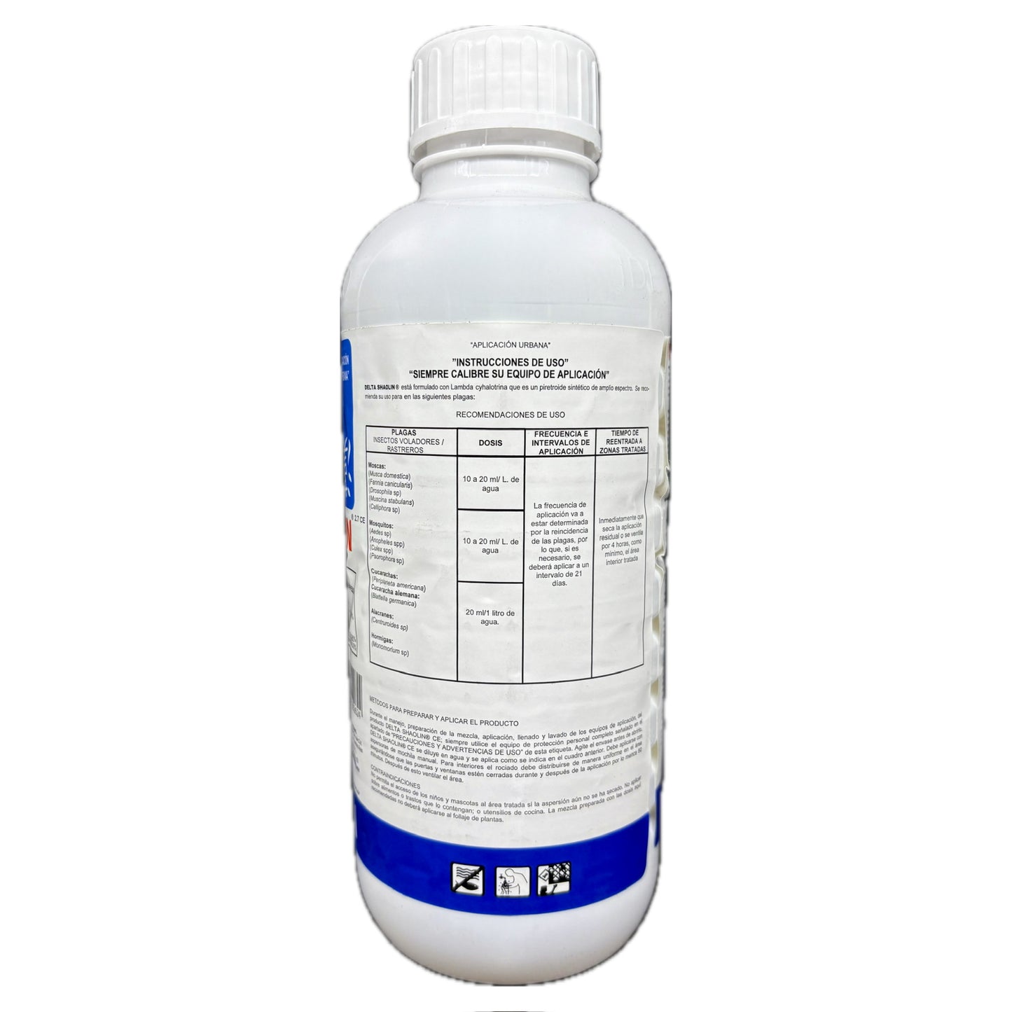 Delta Shaolin Insecticida de Amplio Espectro con Lambda Cyhalotrina 1 lt