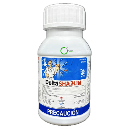Delta Shaolin Insecticida de Amplio Espectro con Lambda Cyhalotrina 100 ml