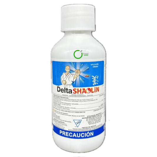 Delta Shaolin Insecticida de Amplio Espectro con Lambda Cyhalotrina 250 ml