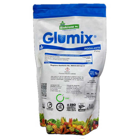 Glumix Inoculante Mejorador Suelo Polvo Endomicorrizico 1 Kg
