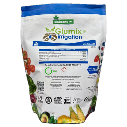 Glumix Irrigation Inoculante Promueve Raíces 1 Kg Biokrone