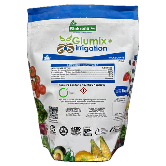 Glumix Irrigation Inoculante Promueve Raíces 1 Kg Biokrone