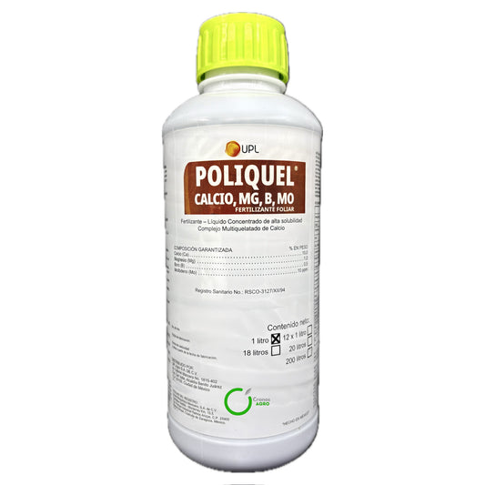 Poliquel Calcio Nutriente Foliar 1 litro
