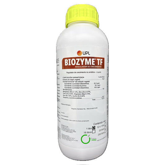 Biozyme TF Regulador de Crecimiento Vegetal 1 litro