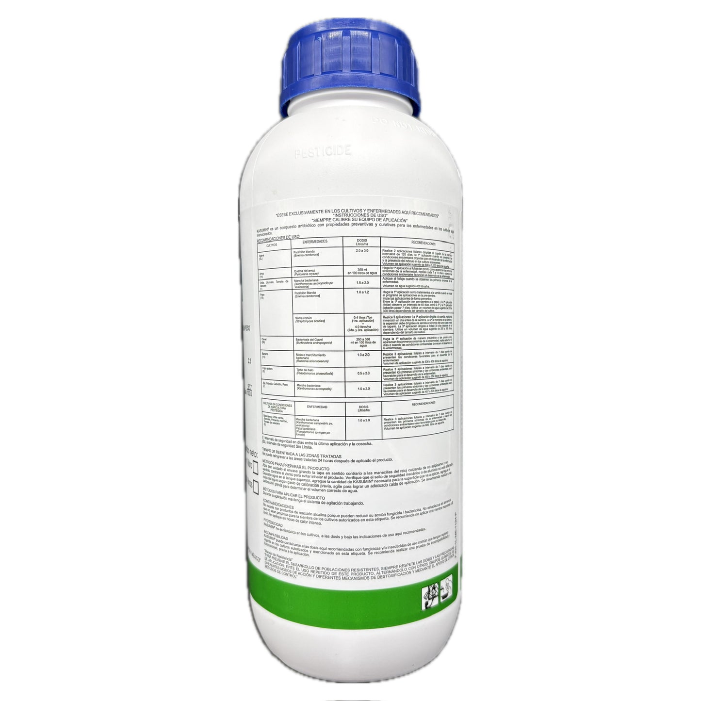 Kasumin Fungicida Bactericida Liquido Soluble 1 litro