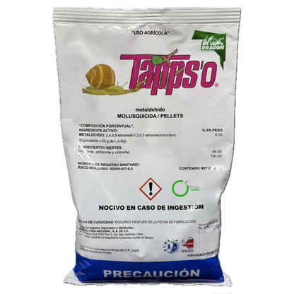 Tappso Molusquicida Babosas Caracoles 454 gramos