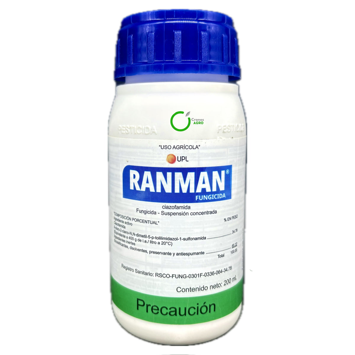 Ranman Fungicida Traslaminar con Cyazofamida 400 SC 200 ml