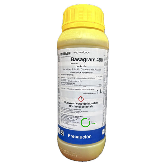 Basagran 480 Herbicida Selectivo con Bentazón  1 Litro