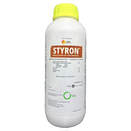 Styron Regulador de Crecimiento Vegetal 1 Litro UPL