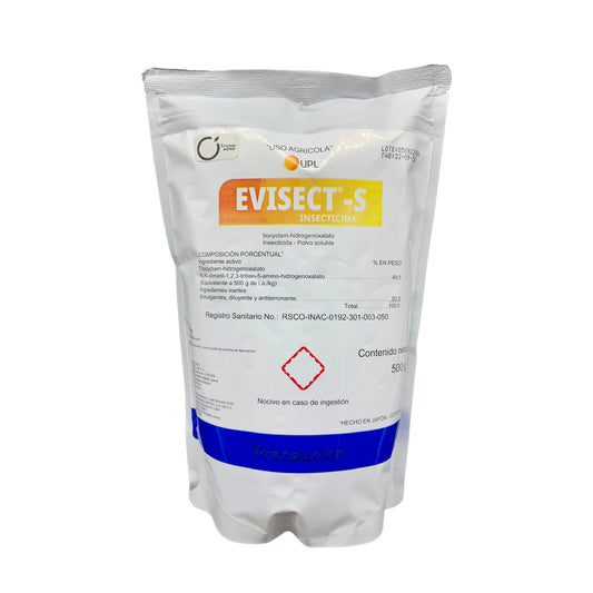 Evisect-s Insecticida Agrícola con Tiocyclam Hidrogenoxalato 500 g