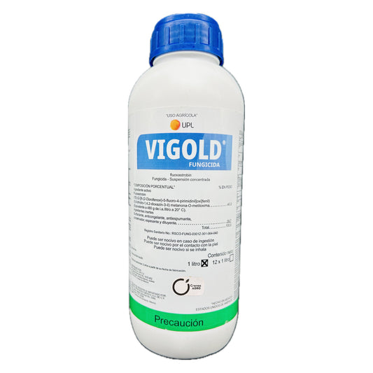 Vigold Fungicida Sistemico Fluoxastrobin Suelo Foliar 1 L