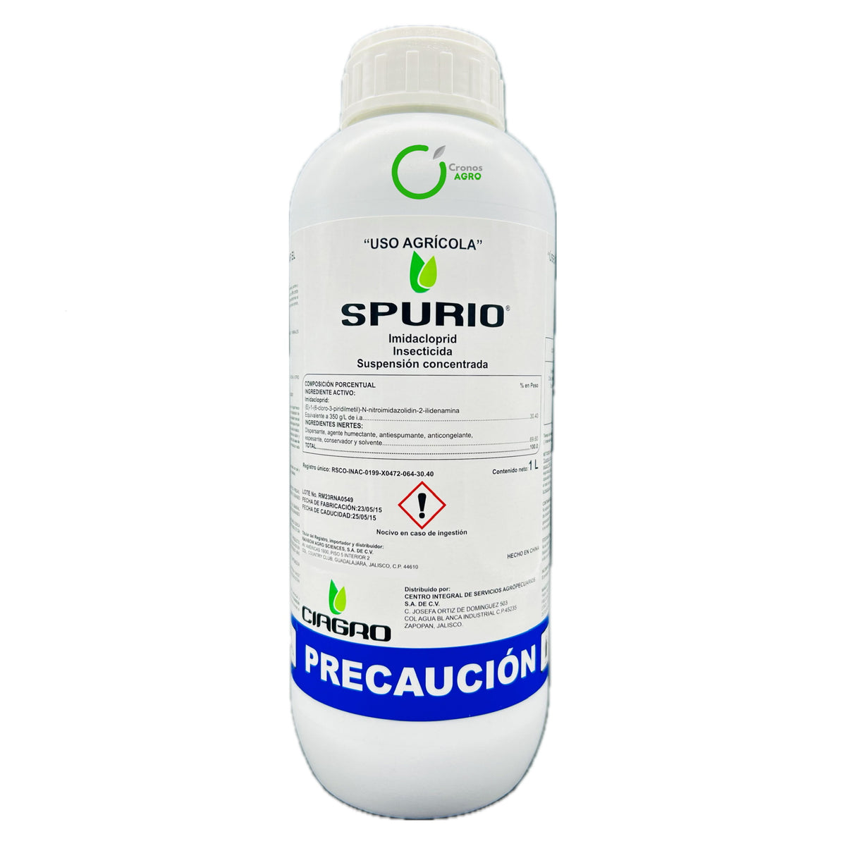 Spurio Insecticida Sistémico con Imidacloprid 350 SC 1 Litro