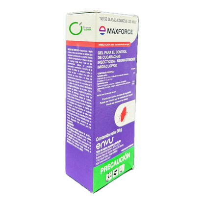 Maxforce Gel Insecticida para Control de Cucarachas en Jeringa 30 g