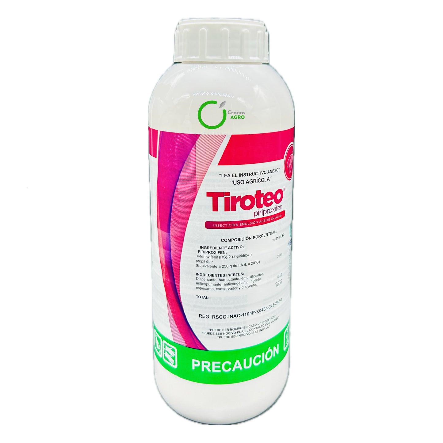 Tiroteo Insecticida Emulsión Aceite en Agua con Piriproxifen 1 Litro