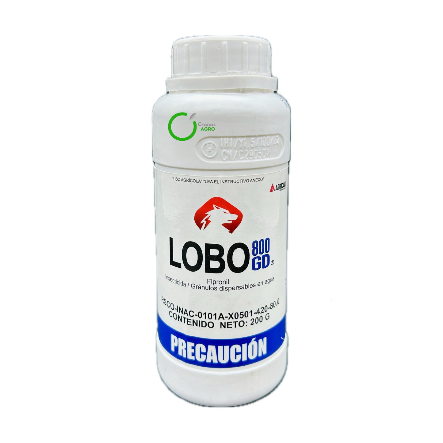 Lobo 800 GD Insecticida Agrícola con Fipronil 800 g/kg 200 g